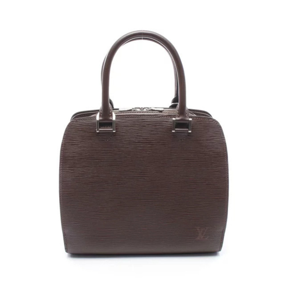 Louis Vuitton Pont Neuf Handbag Leather Epi Brown